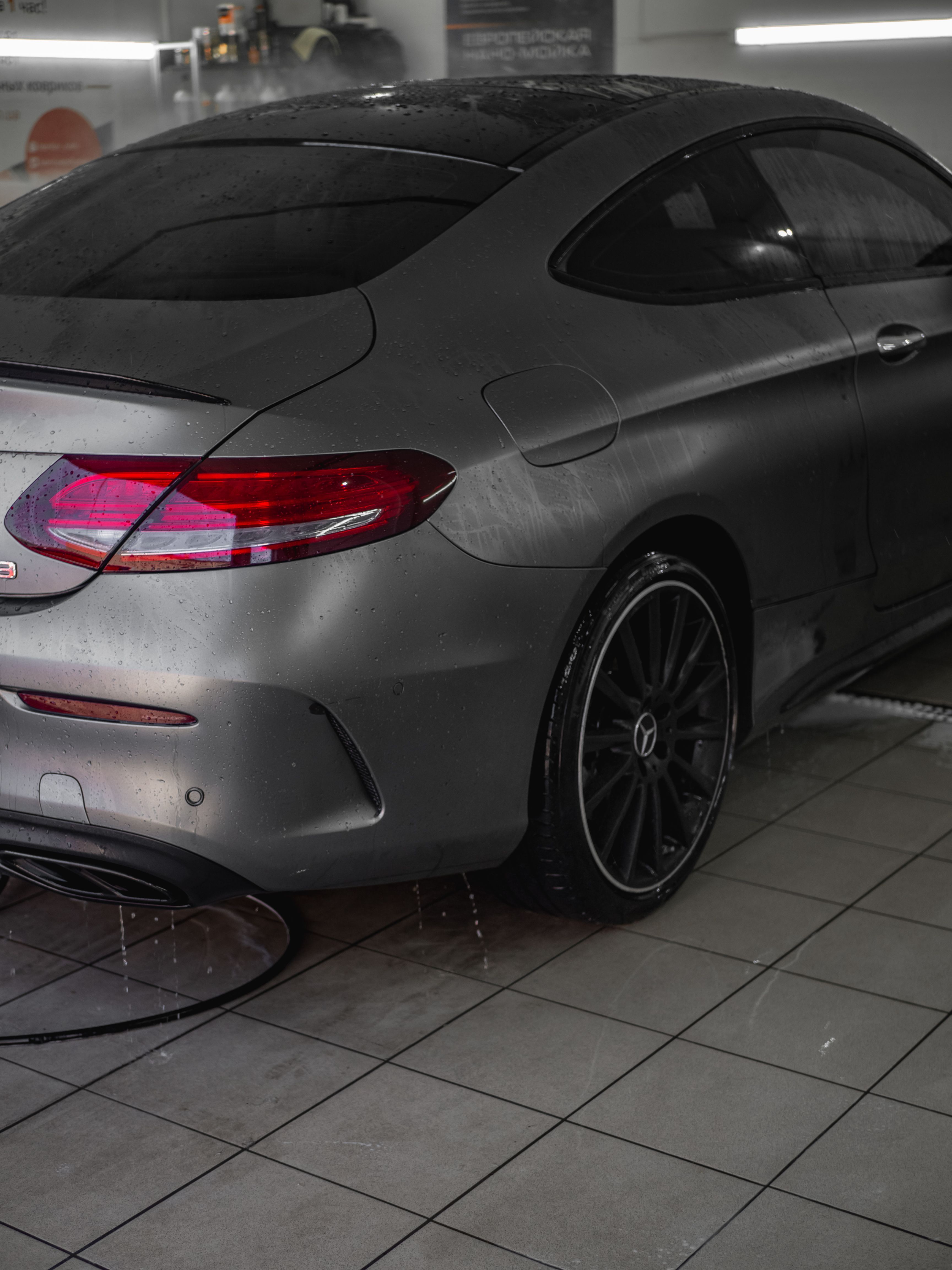 Protected and detailed vehicle